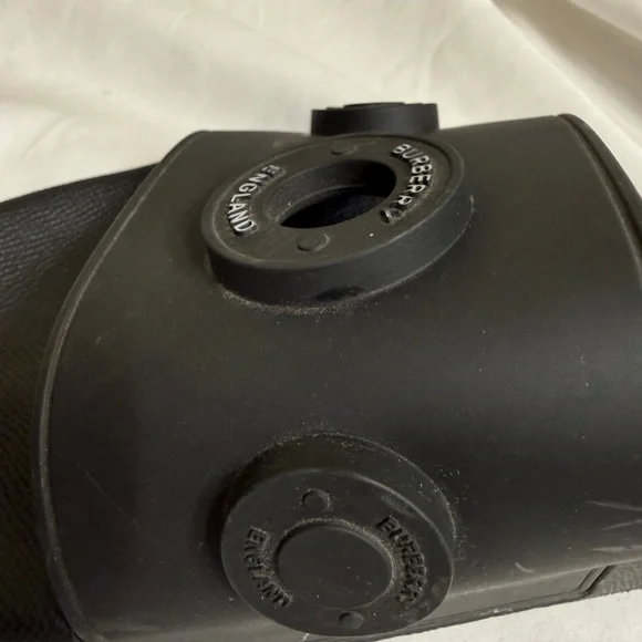 Burberry Black Rubber Slides Size 46 (US 12/13) Logo Designer Sandals - Picture 11 of 11